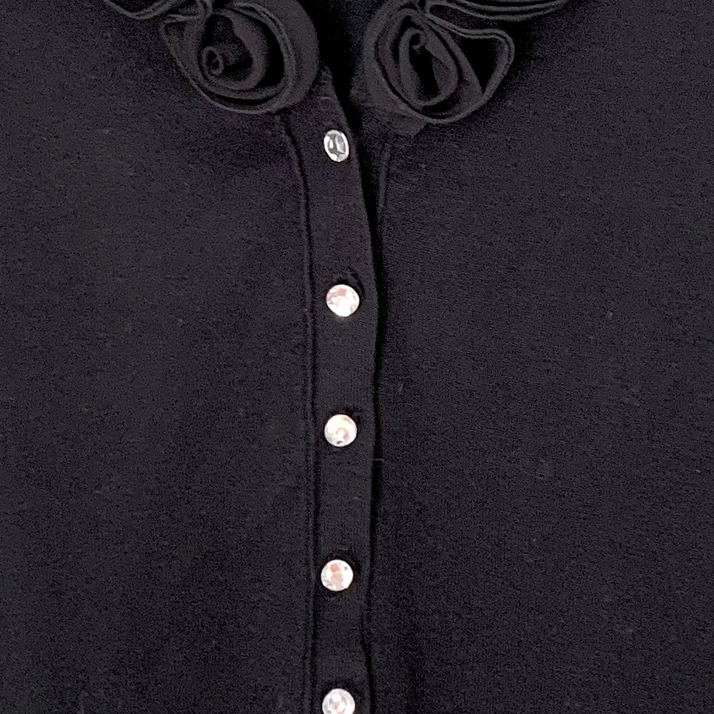 INC size M black sweater top - Picture 7 of 12